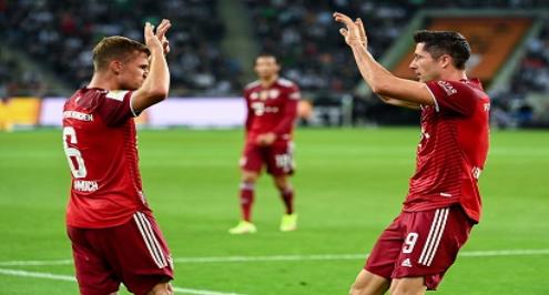 بايرن يسحق بريمر12/صفر ويتأهل للدور الثاني من كأس ألمانيا